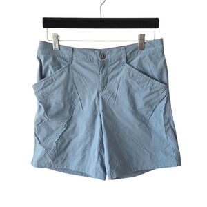 Patagonia Quandry 7" Inseam Light Blue Casual Shorts Womens SZ 8